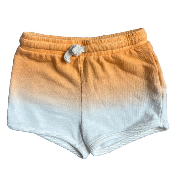 NWOT OLD NAVY ORANGE AND WHITE CREWNECK AND SHORT SET SIZE 12-18MO - Picture 6 of 12